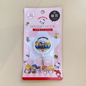 Sanrio Characters Magnet Hook White (NWT)